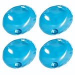 eBuyGB Gel Chauffant instantané Chauffe-Mains réutilisable Unisexe, Ovale Bleue, Lot de 4