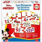 Jeu - Les nombres - Mickey - Enfant - 3 à 4 ans - Appendre les nombres - Educa