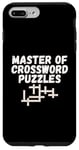 iPhone 7 Plus/8 Plus Puzzle Lover Master of Crossword Puzzles Case