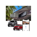 FITCAMX Integrert 4K Dashcam (foran+bak) VW/Skoda (2015 ->) "5737" Sort