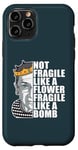 iPhone 11 Pro Ruth Bader Ginsburg NOT FRAGILE LIKE A FLOWER BOMB RBG Meme Case