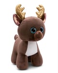 NICI Peluche GLUBSCHIS Renne Chocolate Mousse 45cm Brun - Doudou en Peluche, Mignonne Peluche à câliner, pour Jouer, pour Enfants et Adultes, Une Excellente idée de Cadeau - 49899