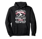 Bird Lady Birdwatching Funny Birder Gift Idea Pullover Hoodie