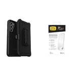 OtterBox Defender Samsung Galaxy S23+ - black with Premium Glass Screen Protector