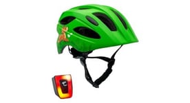 Casque de velo pour enfants de 6 a 12 ans   vert mignon  certifie en1078