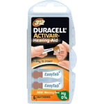 Duracell Batteri Activair 312 Hörapparatsbatteri, 6 st