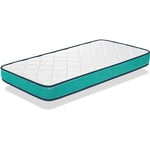 Dormalit - Matelas Bebe dante 70X140 Epaisseur 10 cm - Noyau mousse perforee et Anti Bacterien