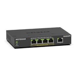 NETGEAR (GS305PPV3) Switch 5 Ports Gigabit Ethernet PoE - avec 4 PoE+ à 83 W, Montage sur Un Bureau ou en Rack