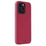 Holdit iPhone 15 Pro Max Silicone Case, Red Velvet