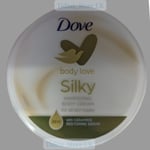 2x Dove Body Love Silky Pampering Body Cream with Ceramide Restoring Serum 300ml