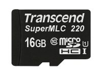 Transcend Industrial Temp Microsdhc220i - Flash-Minneskort - 16 Gb - Uhs-I U1 / Class10 - Microsdhc