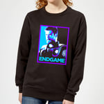 Avengers Endgame Thor Poster Women's Sweatshirt - Black - XS - Noir