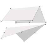 5x3m 4x3m 3x3m Markis Vattentät presenning Tältskärm Ultralight Gar White 3X5M