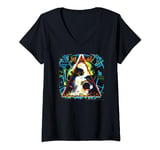 Womens Def Leppard - Hysteria V-Neck T-Shirt