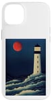 Coque pour iPhone 14 Plus Lighthouse Chemise phare phare tour de lumière et soleil