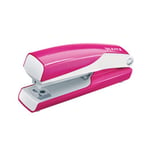 Leitz Mini pince agrafeuse LEITZ WOW rose - agrafes n° 10 capacité feuilles