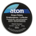 Pellets Atom 4,5 mm 500 st/ask