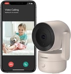 2K Caméra Surveillance Intérieur Wifi, Camera Intérieure 360°, Vision Nocturne Hd 10M, Détection Humaine, Appel À Une Touche, Pour Bébé/Animaux, P52