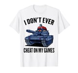 Cheater - I Don't Ever Cheat On My Games - Tanks - Games T-Shirt