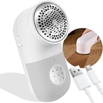 Wouble Fabric Shaver, Rechargeable Lint Remover, Electric Clothes Defuzzer Bobble Remover for Jumper, Clothes