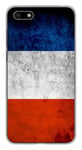 Coque en silicone imprimée compatible Huawei Honor 7S Drapeau France