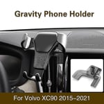 Telefonhållare för Volvo Xc60 Xc40 Xc90 S60 V60 S90 Gps Stativ Bil Gravityfäste Biltelefonhållare Biltillbehör color