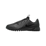 Nike Jr Phantom Gx II Academy TF Soccer Shoe, Black/Black-Deep Jungle, 35.5 EU