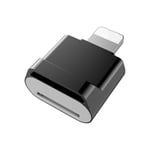 Mini Adaptateur De Lecteur De Carte Micro Sd Tf Pour Iphone,Lecteur De Carte Mémoire Externe Otg Pour Iphone 14 13 12 11 Pro Max Xs Poly 8 7 6 - Type Black