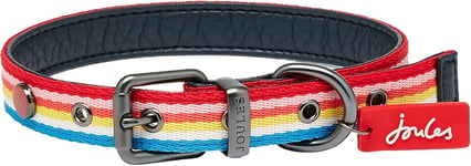 Rosewood Joules Rainbow Stripe Dog Collar Small