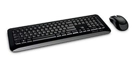 Microsoft Wireless Desktop 850 Clavier QWERTY Anglais (USB, Sans fil, Standard)