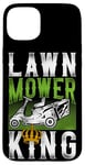 iPhone 15 Plus Lawn Mower Mowing Dad Father Landscaper Tractor Lawn Mower Case