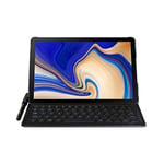 SAMSUNG TAB S4 10.5" KEYBOARD COVER CASE W/ S-PEN SLOT - BLACK - EJ-FT830BBEGGB