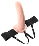 Fetish Fantasy Series 8&quot; Hollow Strap-on Hudfarge lys