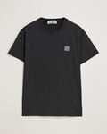 Stone Island Organic Cotton Fissato Effect T-Shirt Black