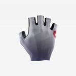 Castelli Competizione 2 Glove - Mitaines vélo Silver Gray / Belgian Blue M