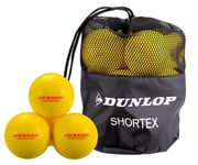 Tennispallot Dunlop Shortex, keltainen