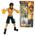 Anime One Piece Portgas D Ace Action Figure Collect Model Toy Gift 7'' PVC Toy