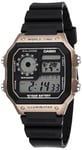 Casio Men Digital Japanese Quartz Watch with Resin Strap AE-1200WH-5AVCF