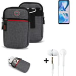 Holster + earphones for OnePlus Ace Racing Edition Belt Pouch