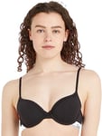 Calvin Klein Women's Modern T Shirt Bra 0000f3784e Contour Bras, Black (Black), 32C