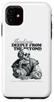 iPhone 11 Thinking Deeply From The Beyond Classic Skeleton Halloweeen Case