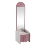 M&s - Commode enfant coiffeuse Anastasia blanche et rose - Rose