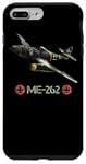 Coque pour iPhone 7 Plus/8 Plus La Seconde Guerre mondiale 2 avion de chasse allemand ME 262