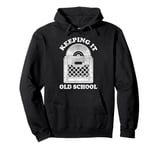 Keeping It Old School Vinyl Record Player Vinyl Music Lover Pullover Hoodie