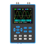 Oscilloscope portable double canal DSO2512G, bande passante de 120 M, écran de 2,8 pouces, sensibilité verticale minimale de 10 mV, analyse du