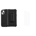 OtterBox Defender Apple iPhone 13 mini/iPhone 12 mini - black - ProPack with Premium Tempered Glass Protector