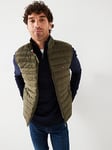 Tommy Hilfiger Packable Gilet - Khaki, Khaki, Size Xl, Men