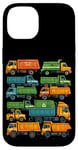 iPhone 14 MALLARE HONFE Garbage Trucks Case