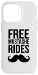 Coque pour iPhone 14 Pro Max Free Moustache Rides Moustache Face Sitting