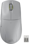 M75 AIR WIRELESS SOURIS DE JEU FPS ULTRA-LÉGÈRE 26 000 DPI ENTRÉE ULTRA-RAPIDE FORME SYMÉTRIQUE COMPATIBLE ICUE PC, MAC GRIS CLAIR[CLA171820]